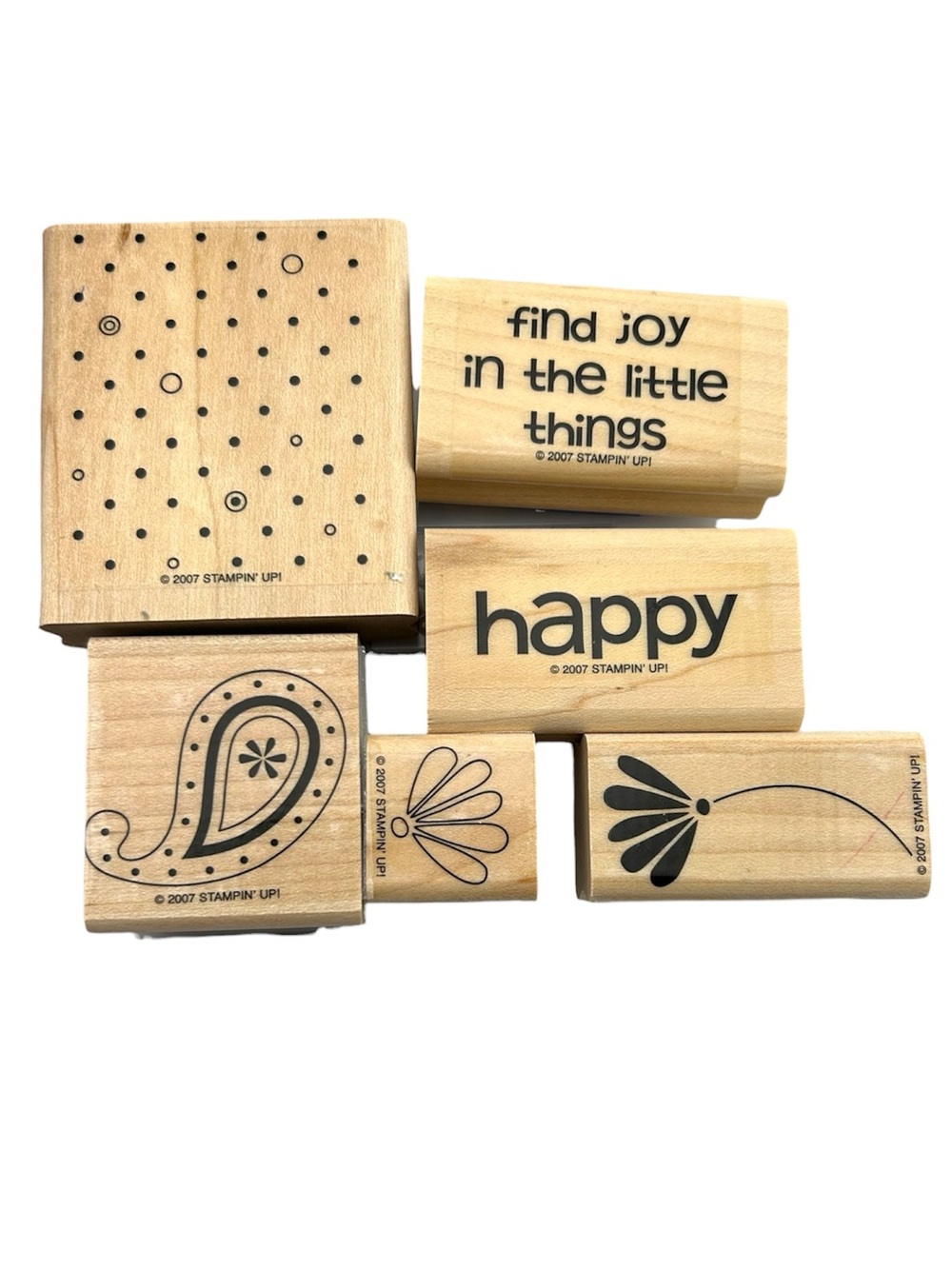 🍒 Stampin’Up! 🍒 “Polka Dots and Paisley” Stamp set.